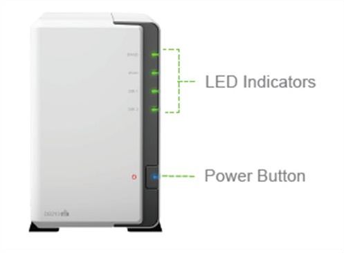 Synology DS213air - 1 jaar garantie -