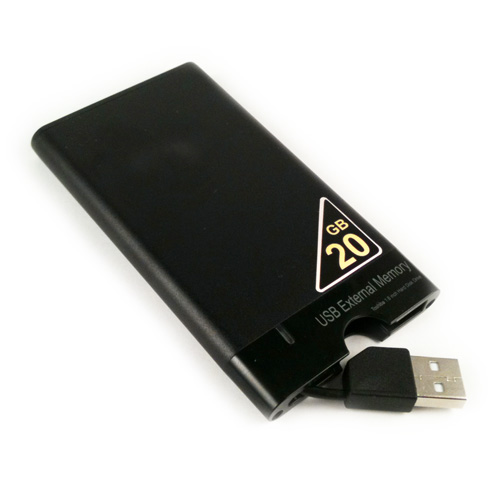 1.8 IDE Harddisk PowerOn 20GB Zwart