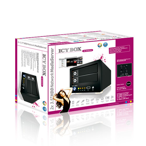 ICY BOX IB-NAS6220 Mediaserver