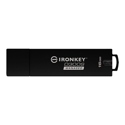 16GB Kingston IronKey D300S USB Managed USB 3.1 Gen 1 FIPS 140-2 IKD300SM/16GB