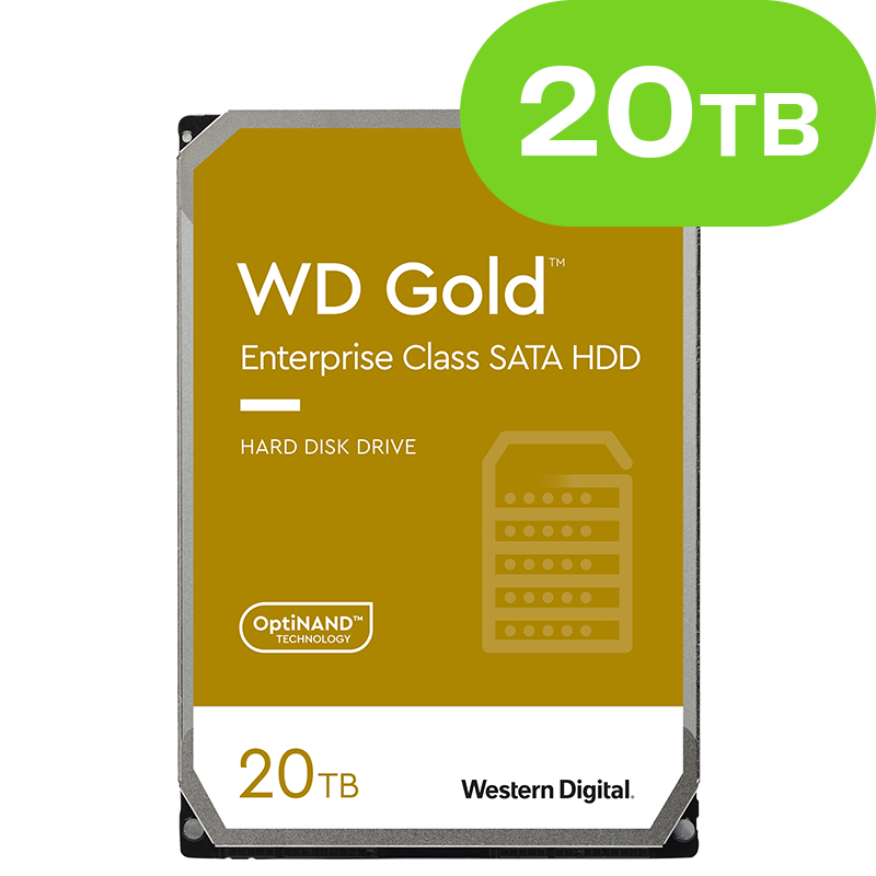 20TB WD Gold Enterprise WD201KRYZ