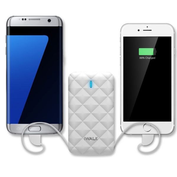 iWalk Duo 3000mAh Powerbank Wit