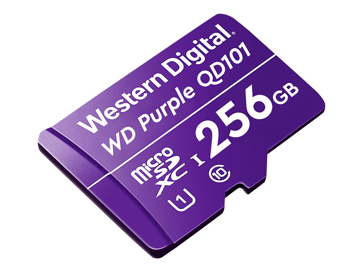 256GB Western Digital Purple Surveillance microSDXC