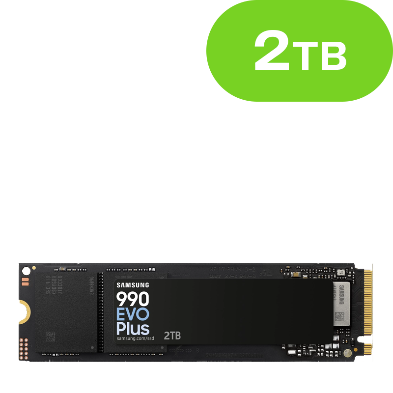 2TB Samsung SSD M.2 2280 PCIe 4.0 x4 / 5.0 x2 NVMe 2.0