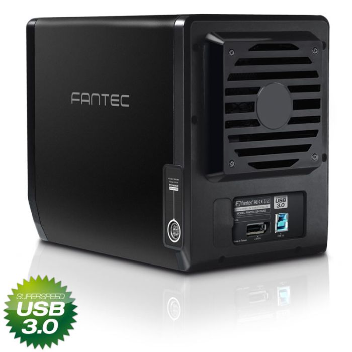 Fantec QB-35US3 Zwart