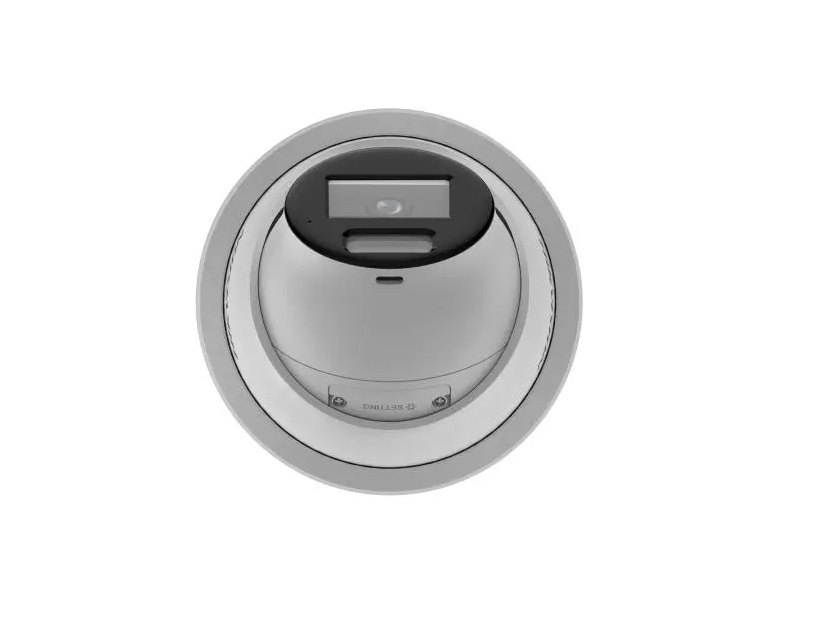 Hikvision 4MP Smart Hybrid ColorVu IP Turret Camera white DS-2CD2347G2H-LIU(2.8mm)(eF) 