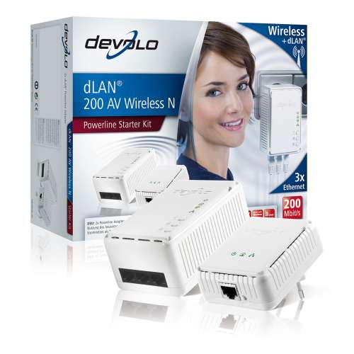 Devolo dLAN 200 AV Wireless N Starter Kit