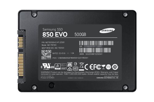 500GB Samsung SSD 850 EVO MZ-75E500B