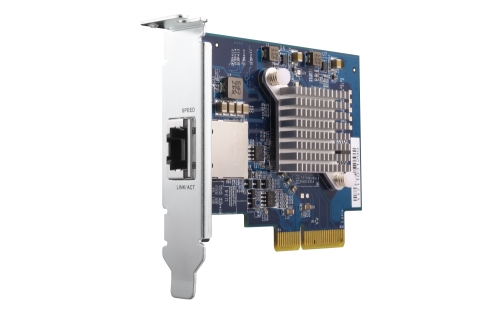 QNAP Single-port (10Gbase-T) 10GbE network expansion card