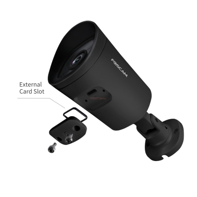 Foscam 4.0MP WiFi Super HD Outdoor Camera (zwart) G4P-B