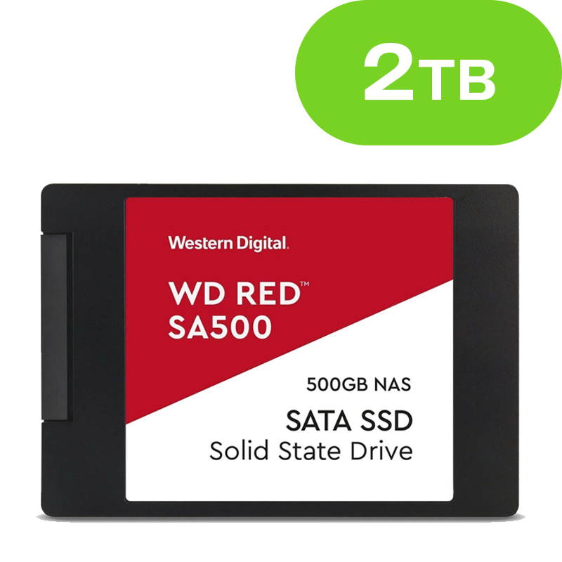 2TB WD RED SA500 NAS 2.5 inch SATA WDS200T2R0A