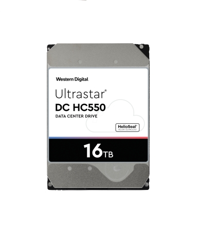 16TB Western Digital Ultrastar DC HC550 (SATA 6Gb/s) WUH721816ALE6L0 512e ISE
