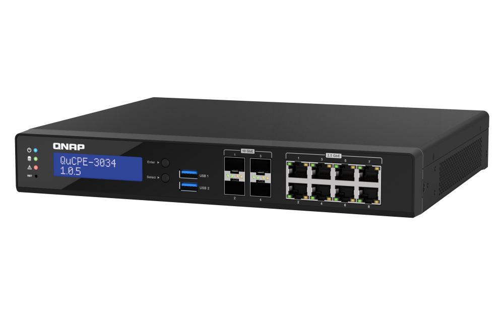 QNAP Server QuCPE-3034-C3758R-16G