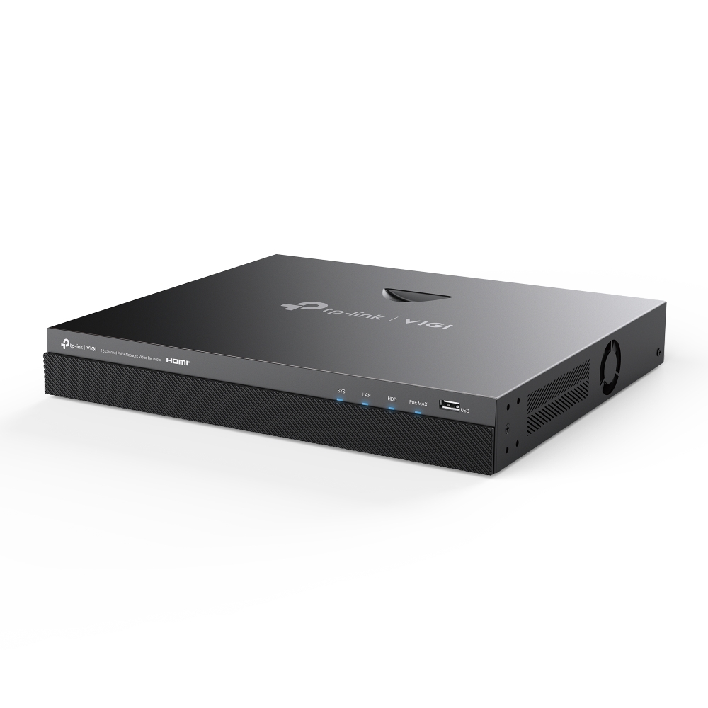 TP-Link 16 Channel PoE+ Network Video Recorder VIGI NVR2016H-16MP