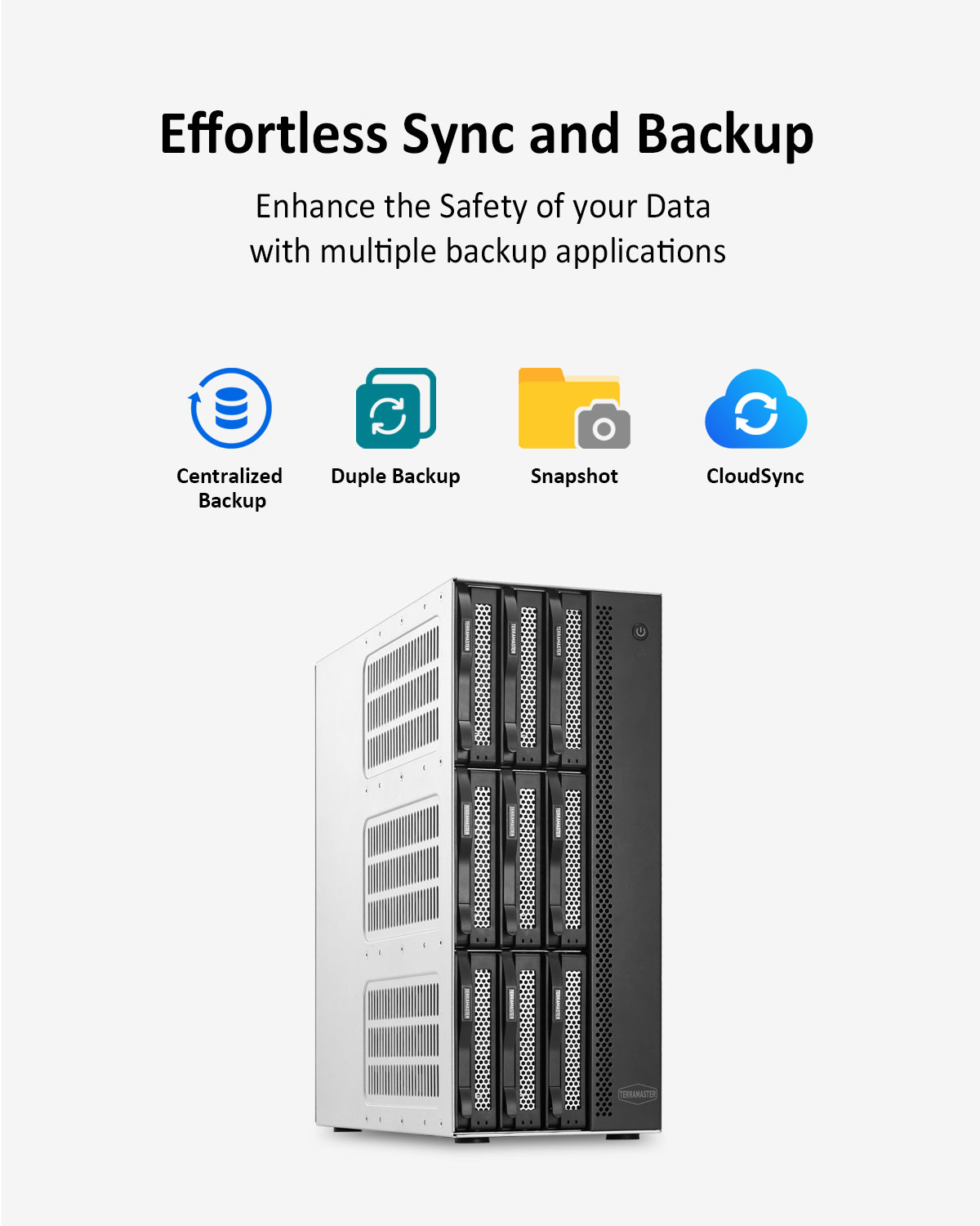 TerraMaster T9-423 9-bay SMB NAS 