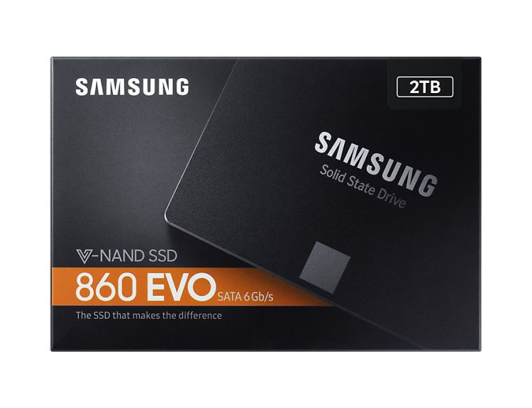 2TB Samsung SSD 860 EVO MZ-76E2T0B