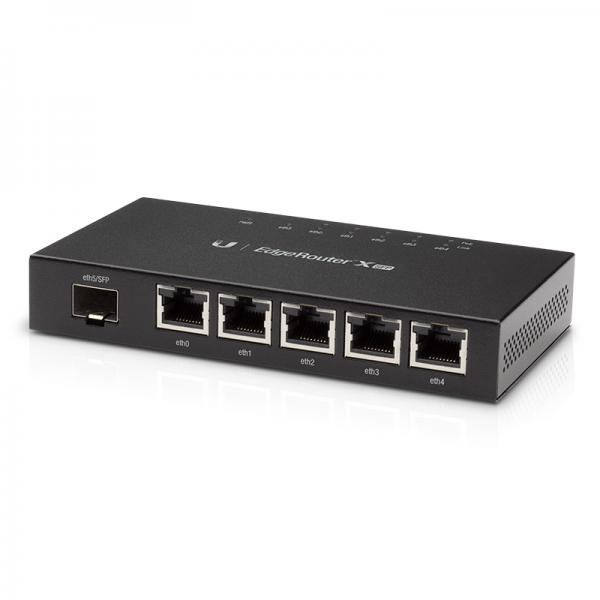 Ubiquiti EdgeRouter X 5-port Gigabit Router 1x SFP In