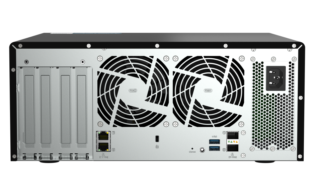 QNAP TS-h1290FX-7302P-256G 12-bay NAS