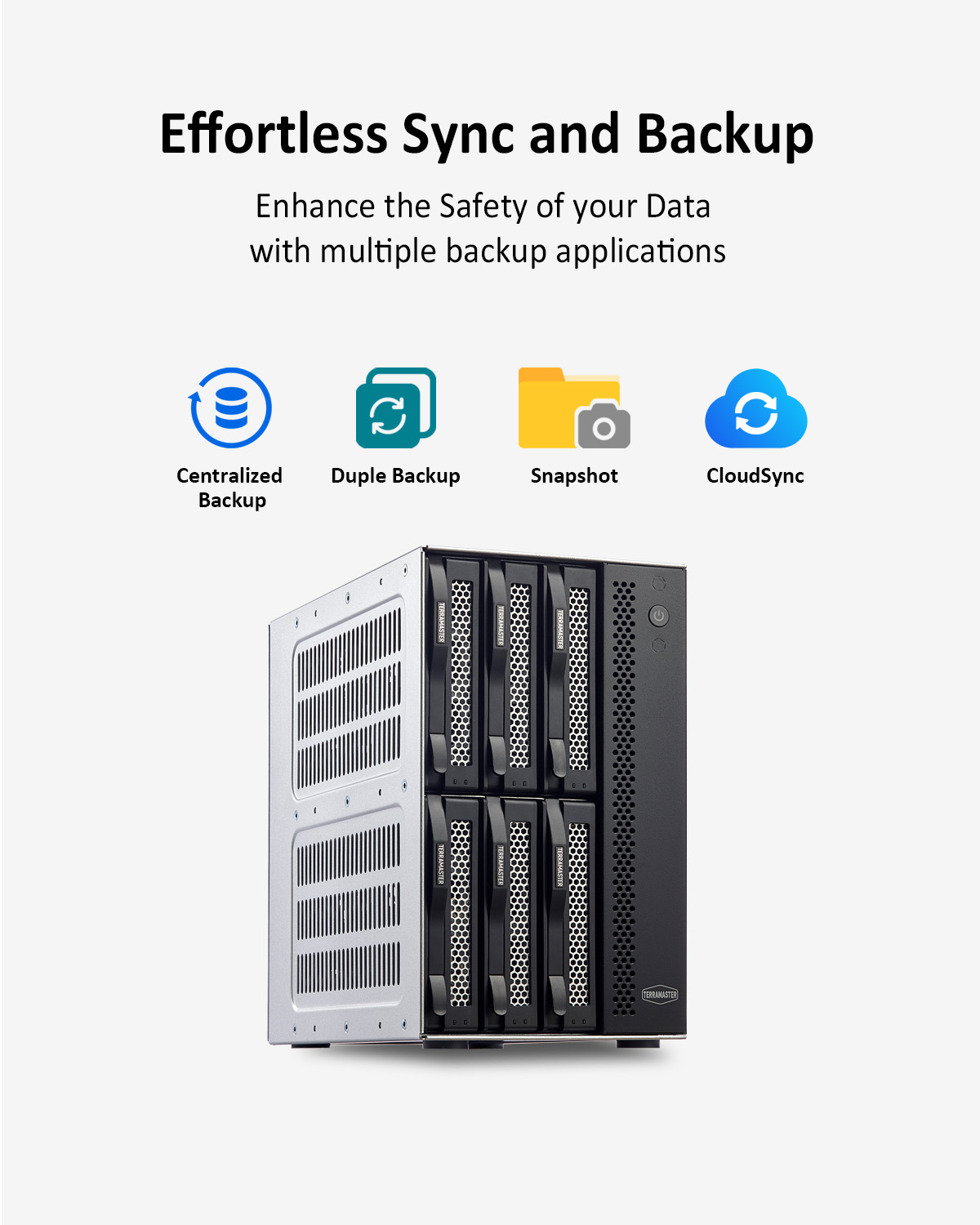TerraMaster T6-423 6-bay SMB NAS 