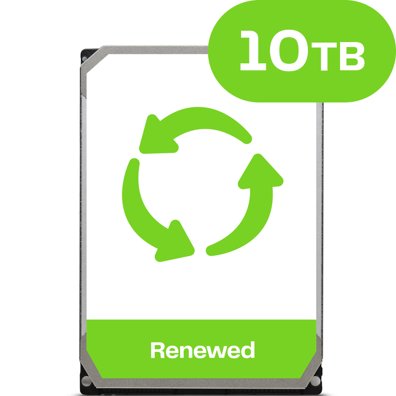 10TB SATA Harddisk A-Grade Renewed