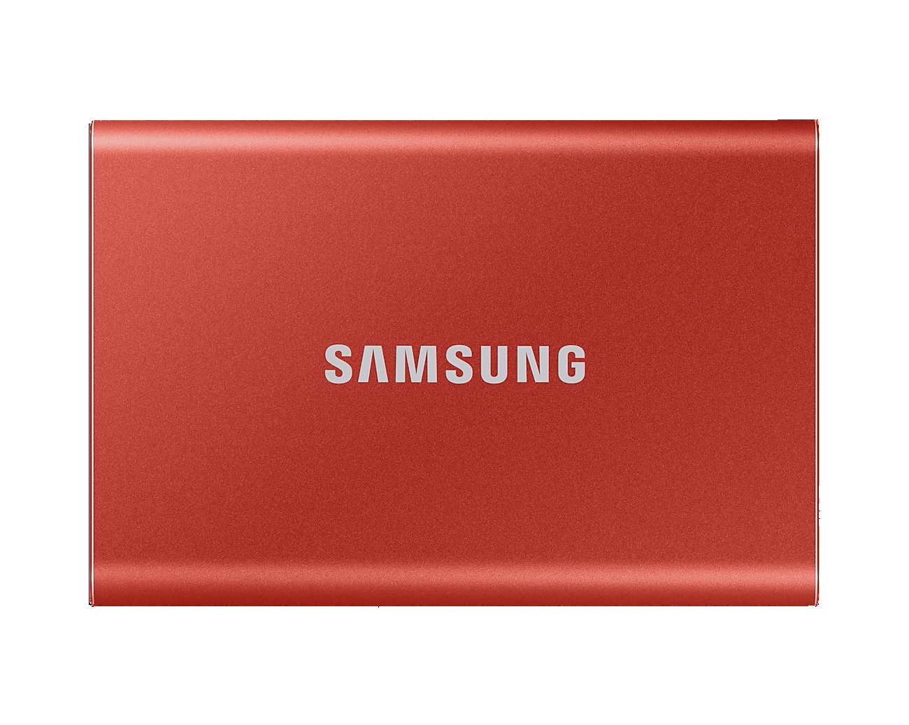 500GB Samsung Portable SSD T7 MU-PC500R - Red