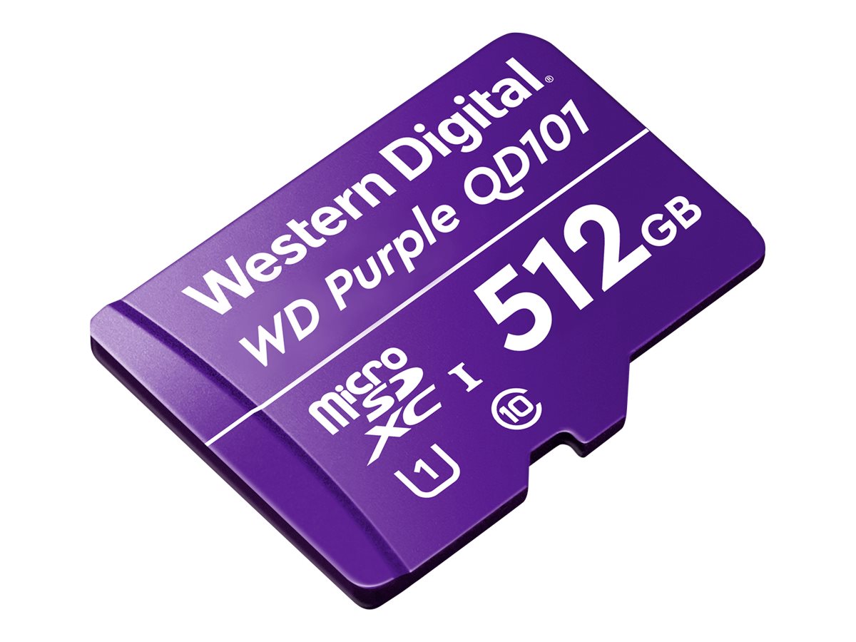 512GB Western Digital Purple Surveillance microSDXC