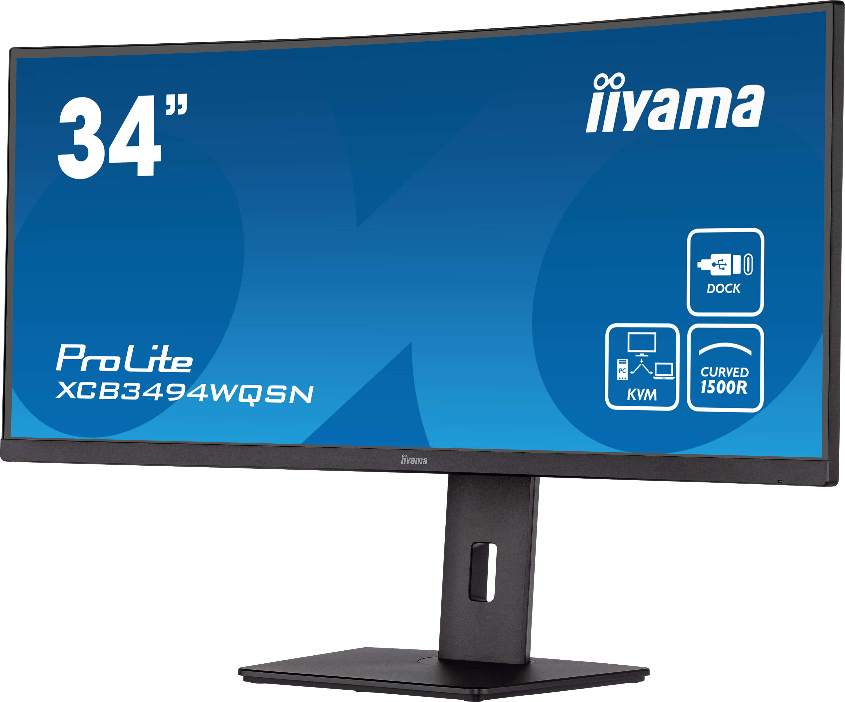 iiyama ProLite XCB3494WQSN-B5 34inch Business UQHD VA Panel 
