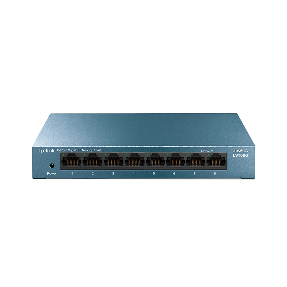 TP-LINK LiteWave 8-Port Gigabit Desktop Switch LS108G