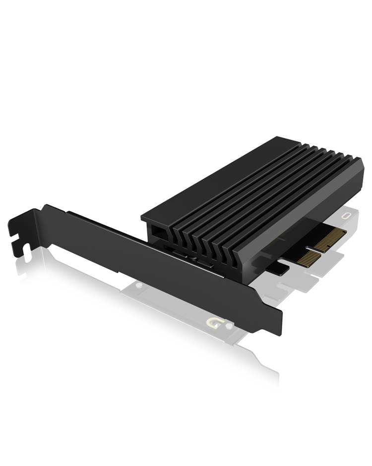 ICY BOX Converter voor 1x M.2 NVMe naar PCIe x4 IB-PCI214M2-HSL