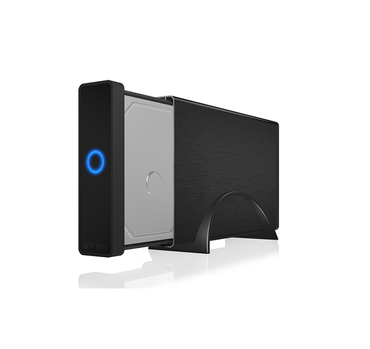 ICY BOX behuizing voor 1x HDD USB 3.1 (Gen 2) Type-C met LED IB-377-C31