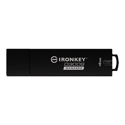 4GB Kingston IronKey D300S USB Managed USB 3.1 Gen 1 FIPS 140-2 IKD300SM/4GB