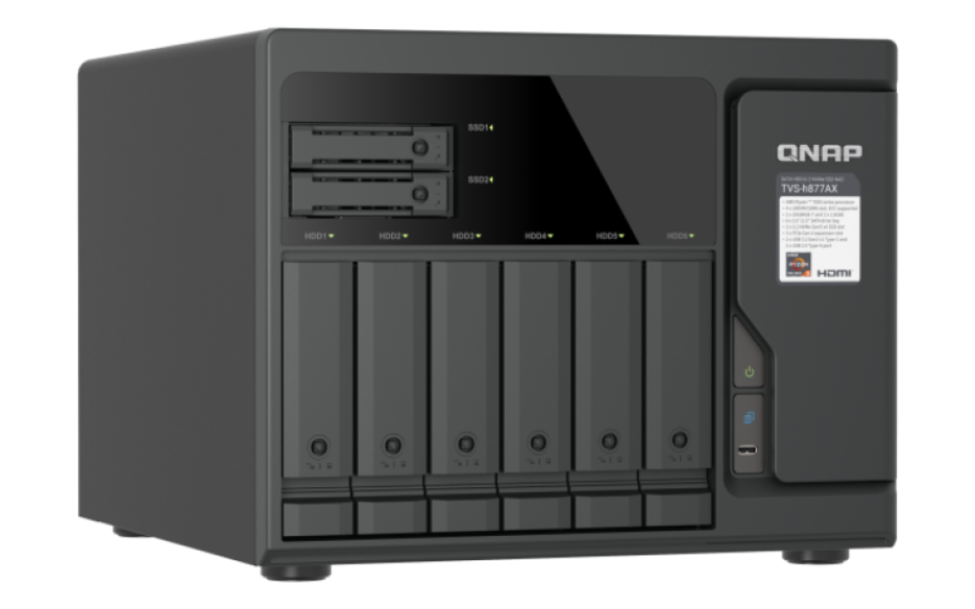QNAP NAS TVS-h877AX-R5-16G