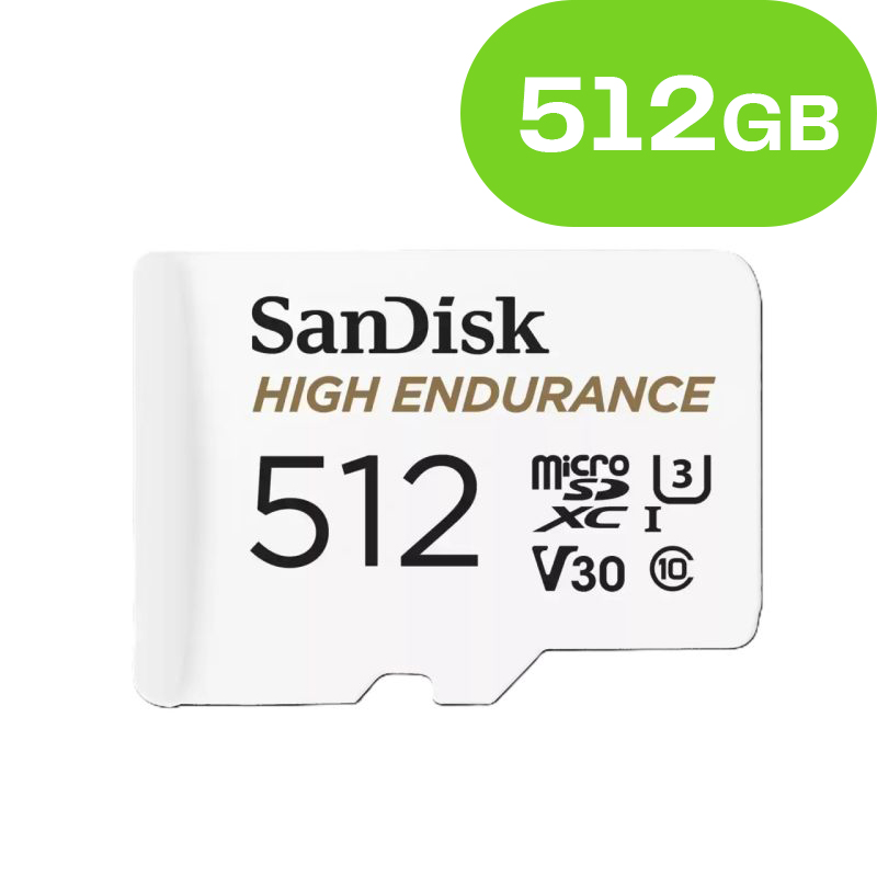 SanDisk High Endurance 512 GB MicroSDHC UHS-I Klasse 10