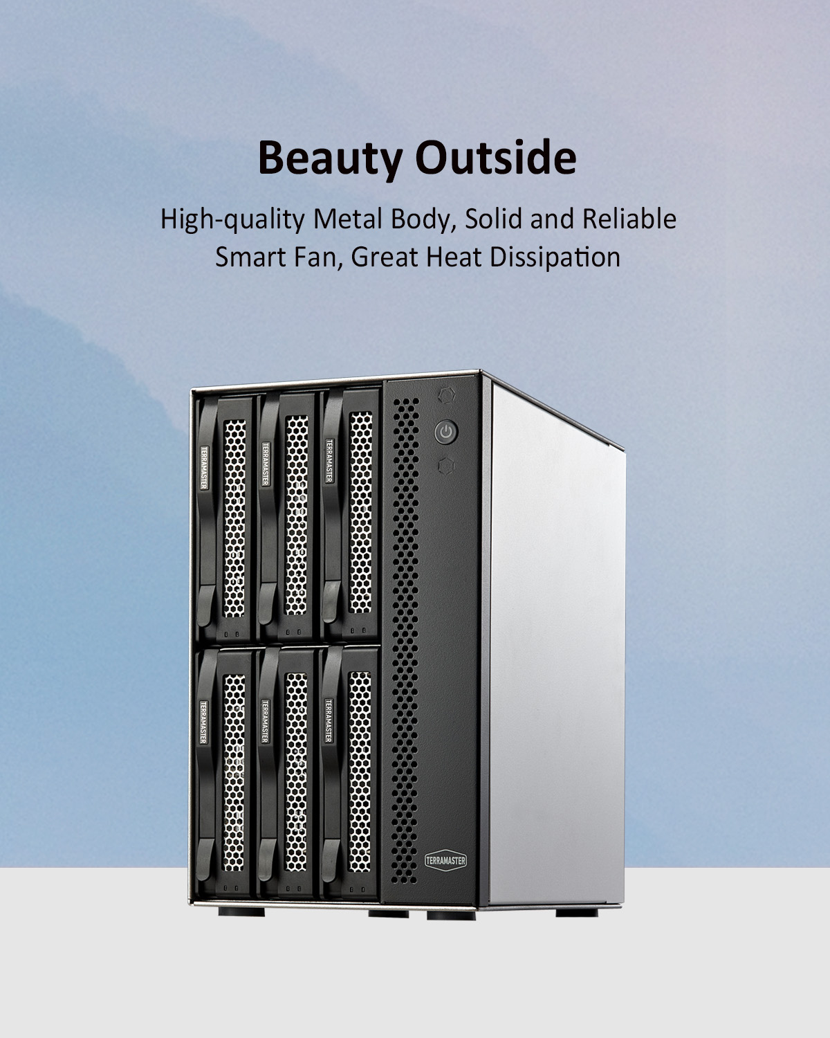 TerraMaster T6-423 6-bay SMB NAS 