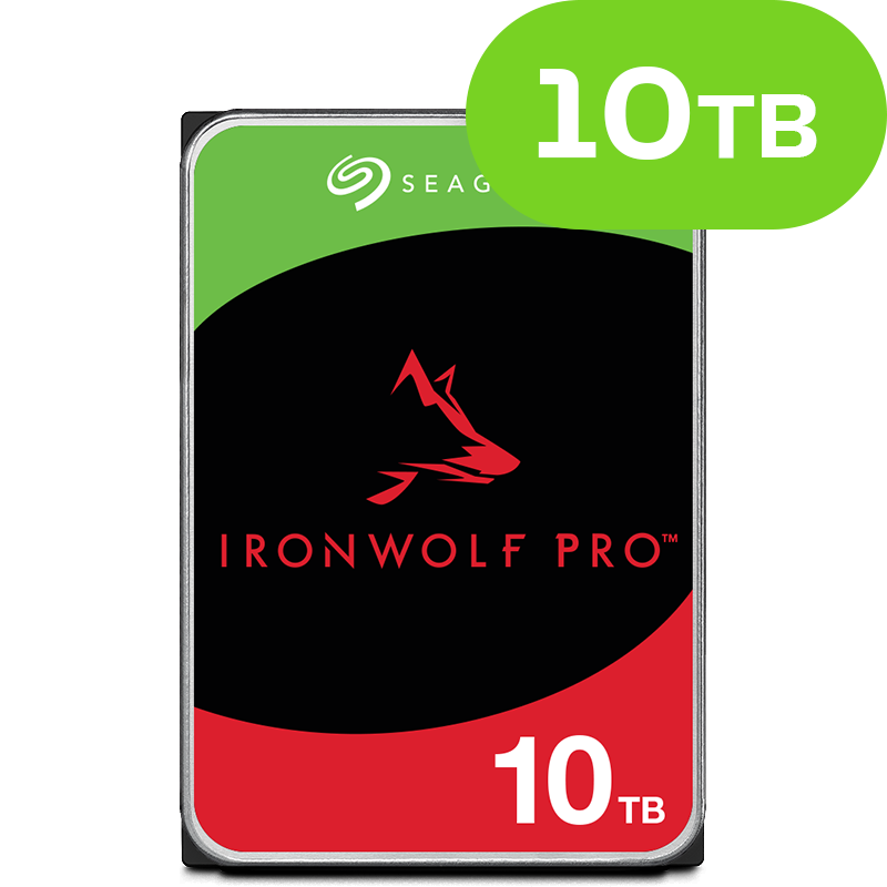 10TB Seagate Guardian IronWolf Pro NAS 3.5 inch ST10000NT001