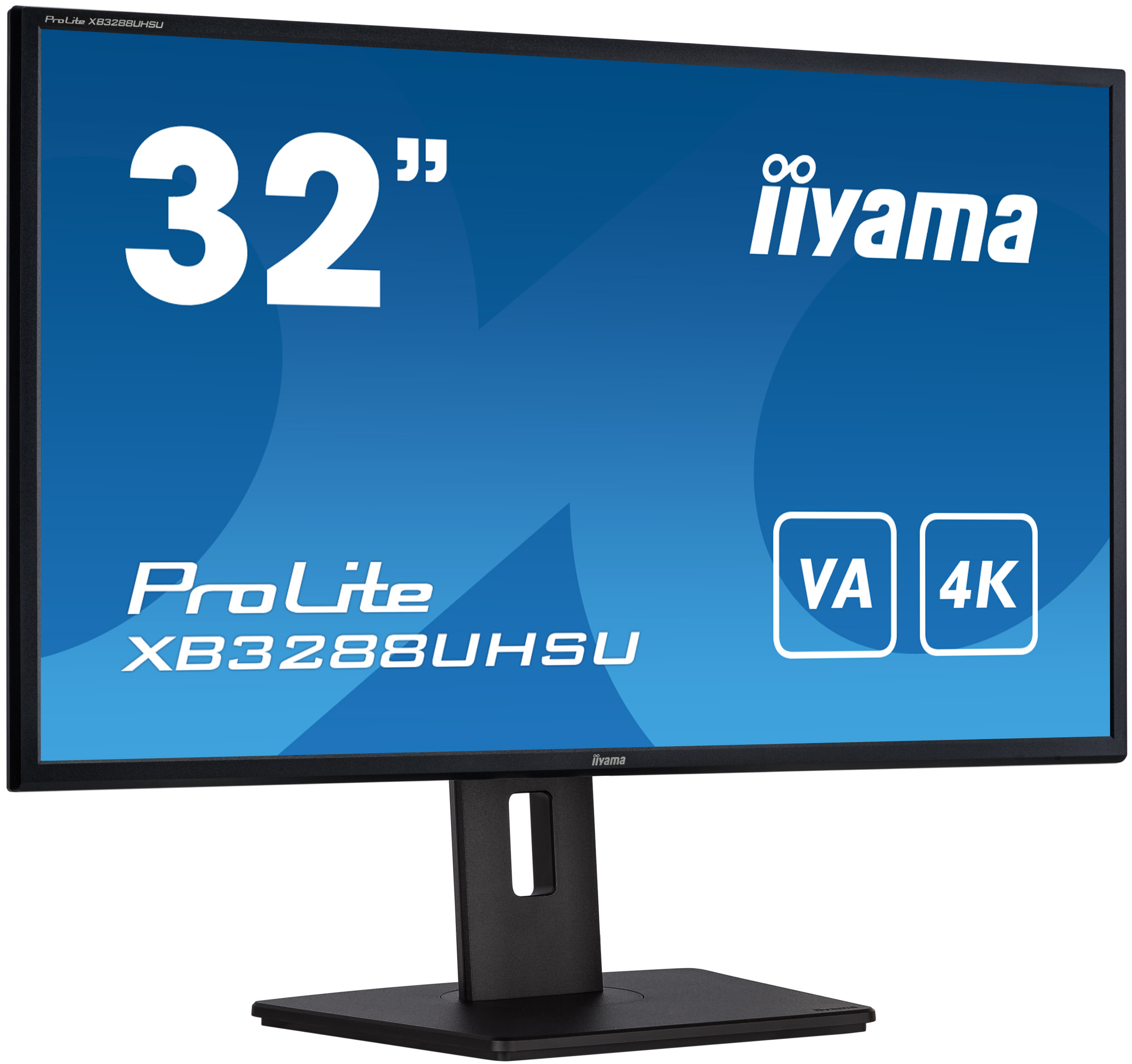 iiyama ProLite XB3288UHSU-B5 32 VA paneel met 4K resolutie zwart monitor