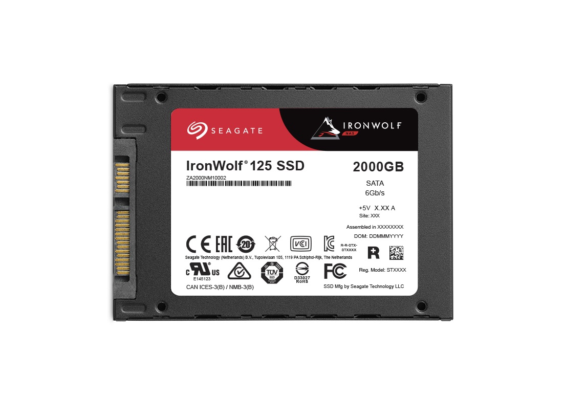 2TB Seagate IronWolf 125 SSD ZA2000NM1A002