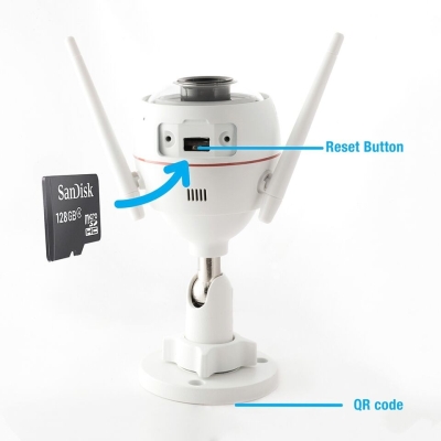 EZVIZ C3W Outdoor camera met nachtzicht en Wifi