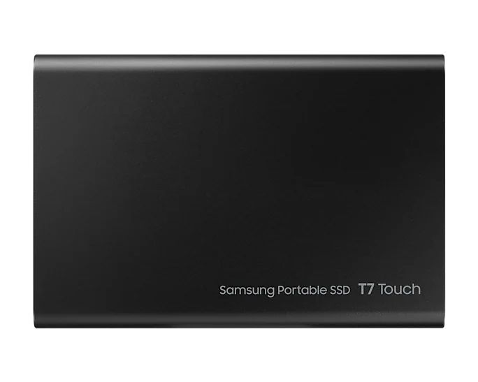 2TB Samsung Portable SSD T7 touch MU-PC2T0K - Black