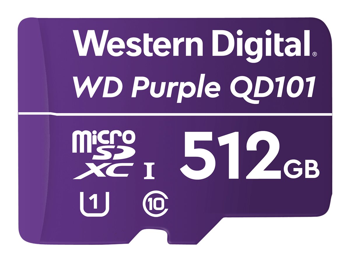 512GB Western Digital Purple Surveillance microSDXC