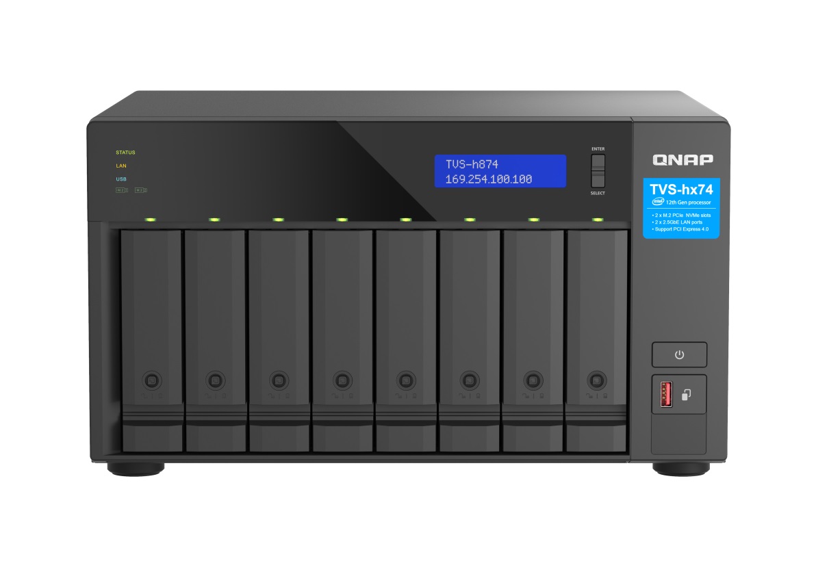 QNAP TVS-h874X-i9-64G 8-Bay NAS