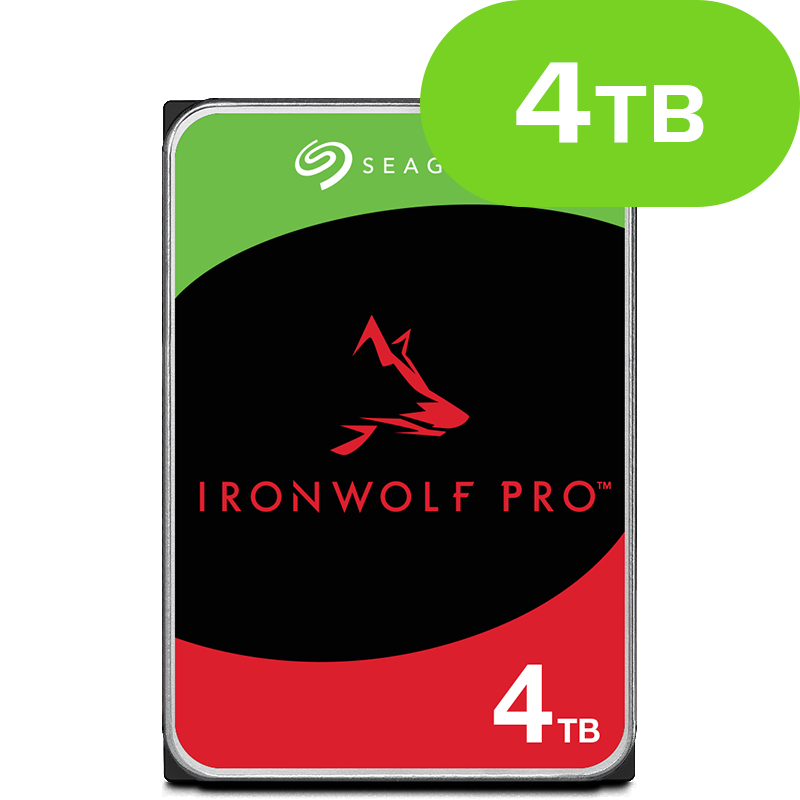 4TB Seagate IronWolf Pro NAS ST4000NE001