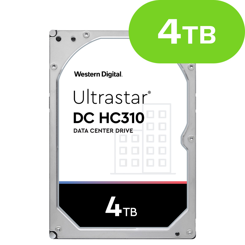 4TB Western Digital Ultrastar DC HC310 SAS Enterprise HUS726T4TAL5204