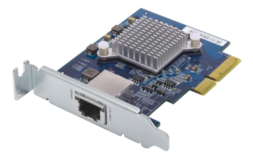 QNAP Single-port (10Gbase-T) 10GbE network expansion card