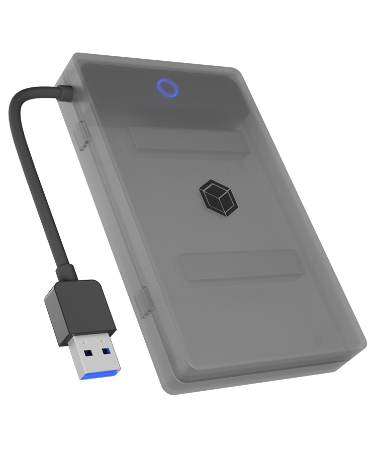 ICY BOX Adapter voor 1x 2,5 HDD/SSD IB-AC603b-U3