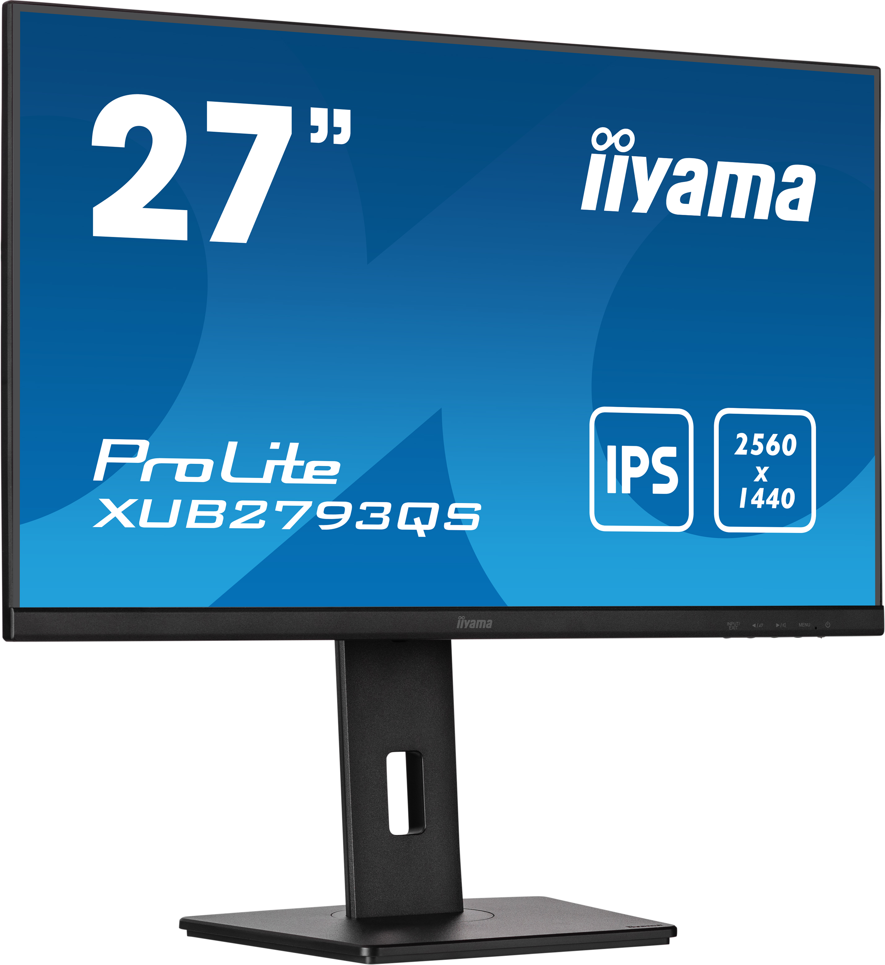 iiyama ProLite XUB2793QS-B1 27” WQHD met IPS-paneel zwart monitor