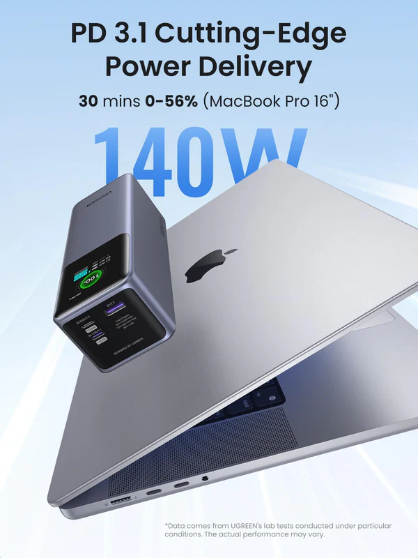 UGREEN 25000mAh 200W Fast Charging Power Bank 35525B