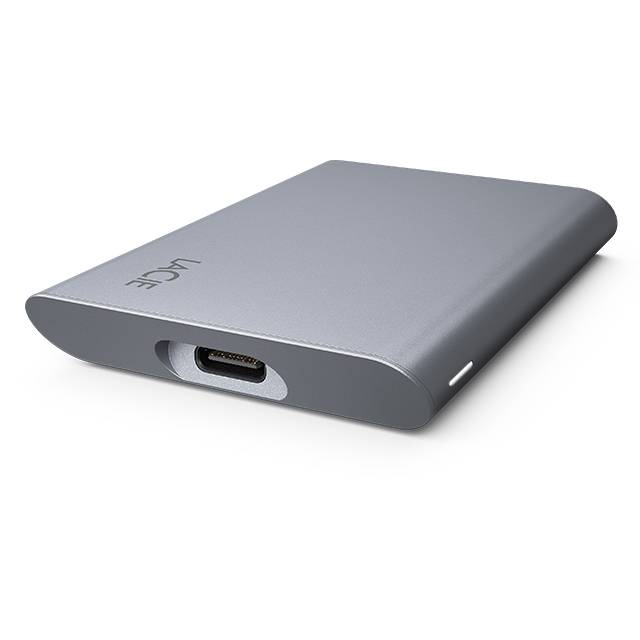 LaCie Mobile SSD 500GB Secure USB-C USB 3.0 Space Gray STKH500800