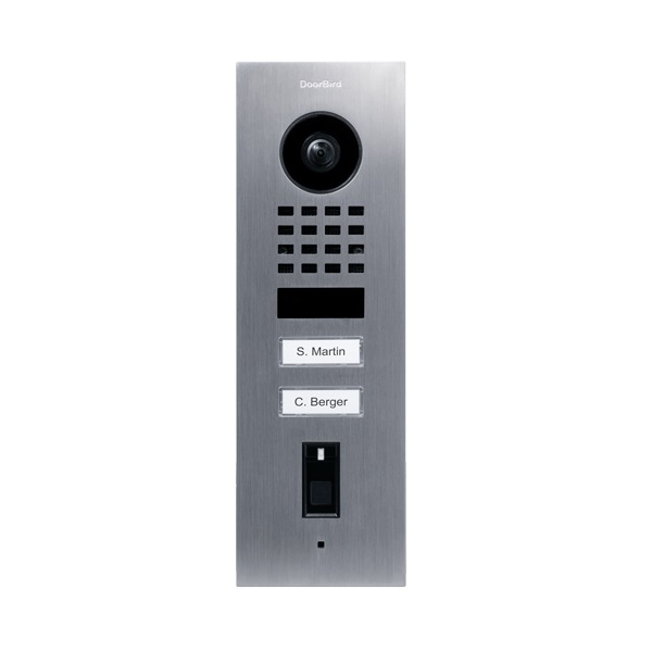 DoorBird IP Video Door Station D1102FV Fingerprint Flush-mount