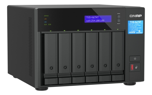 QNAP TVS-h674T-i5-32G 6-bay NAS
